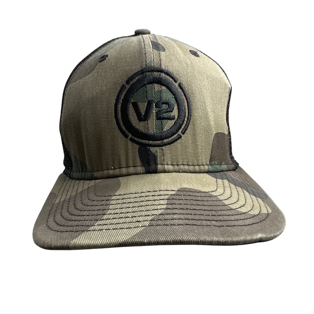 New Era‎ 9FIFTY Camo Trucker Hat Snapback V2 Logo Adjustable